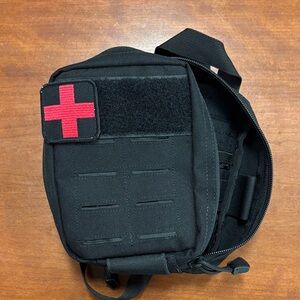 Black Tactical First Aid Bag IFAK